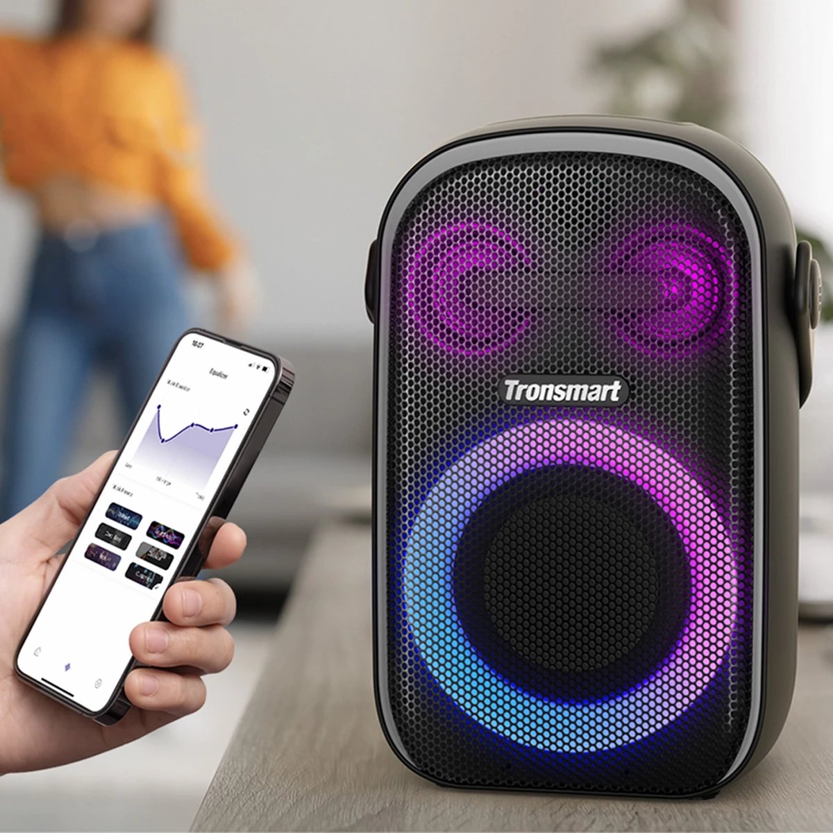 Altoparlant Tronsmart Halo 100, 60W, Bluetooth, i zi