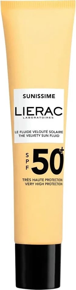 Emulsion mbrojtës për fytyrë dhe dekolte LIERAC Sunissime SPF50+ për femra, 40ml