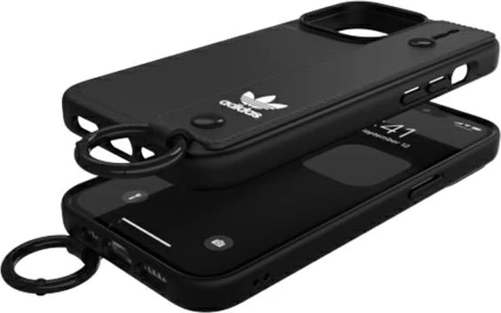 Mbështjellës Adidas OR Hand Strap Case për iPhone 13 Pro/13 6.1", i zi
