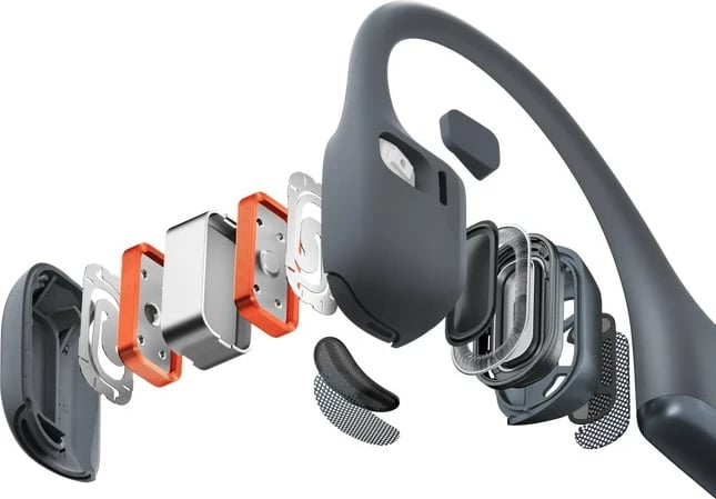 Kufje Shokz OpenRun Pro 2, Bluetooth 5.3, të zeza