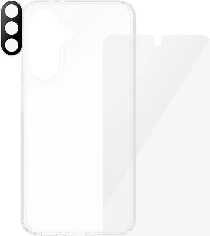 Mbështjellës PanzerGlass CARE Flagship 3-in-1 për Samsung Galaxy A36 5G, transparent