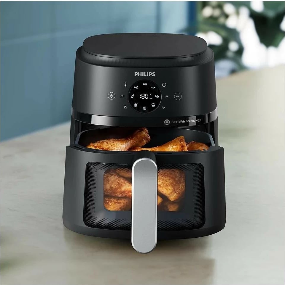 Frytkownicë Philips Ovi Mini 2000 NA221/00, e zezë