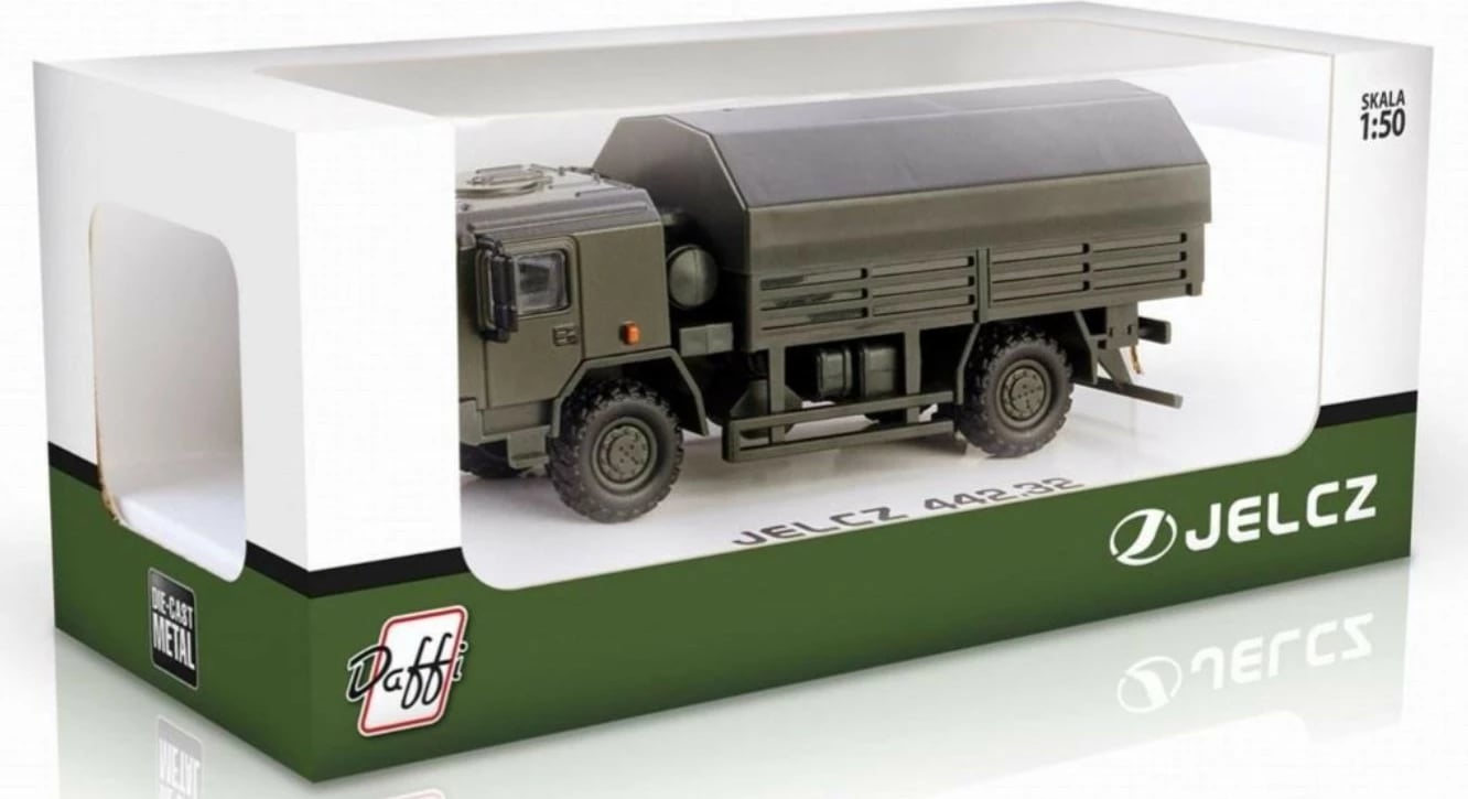 Model kamioni ushtarak Daffi Jelcz 442.32, 1:50, Kafe