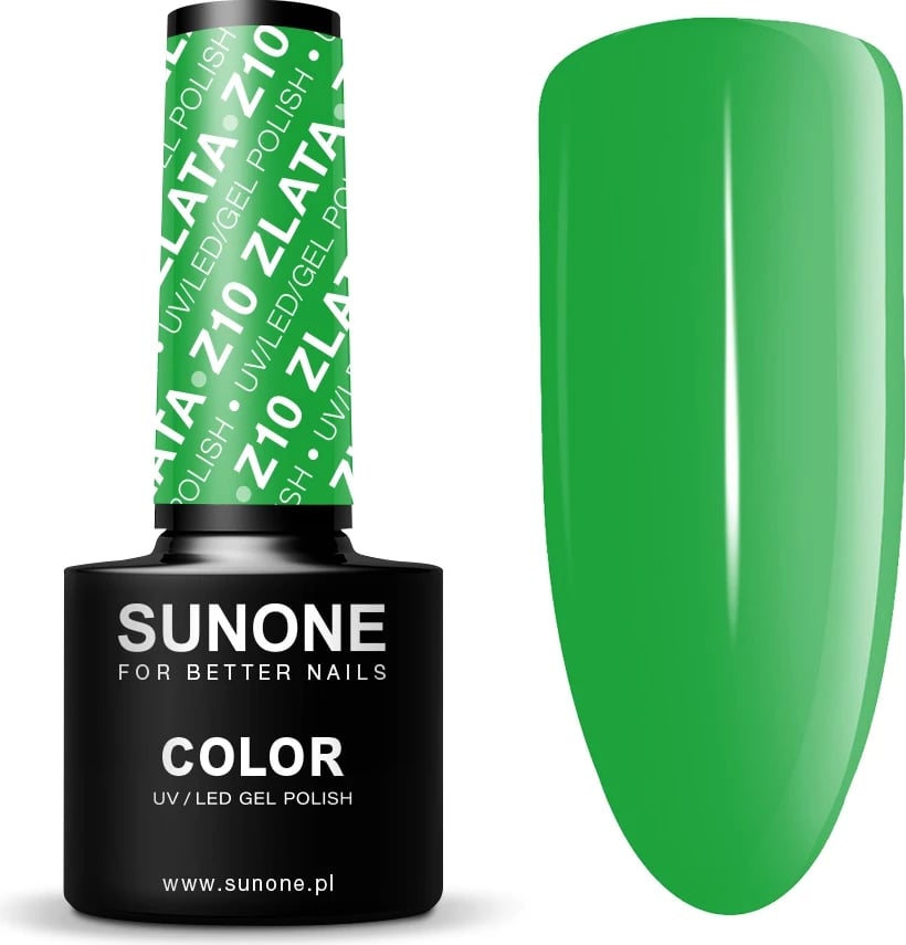 Llak për thonj për femra Sunone UV/LED Gel Polish Color Hybrid Z10 Zlata 5ml