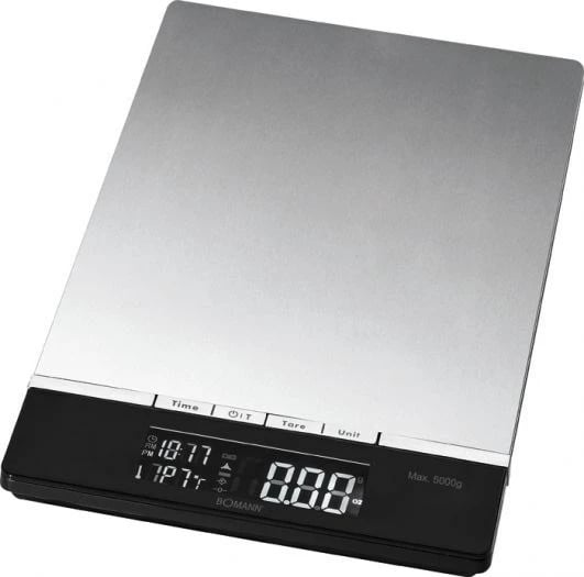 Peshore kuzhine Bomann KW 1421, çelik inox, e zezë