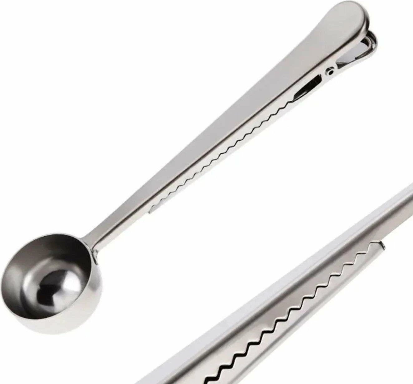 Lugë për kafe Hermia Concept, ngjyrë argjendi, 17x3.5cm