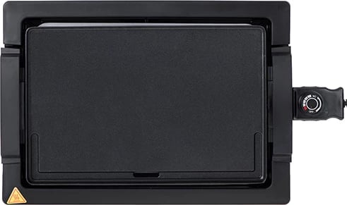 grill elektrik tavoline, Adler, AD 6613, deri 3000W, pllakë jo-ngjitëse 36.5x24 cm, me shpatull