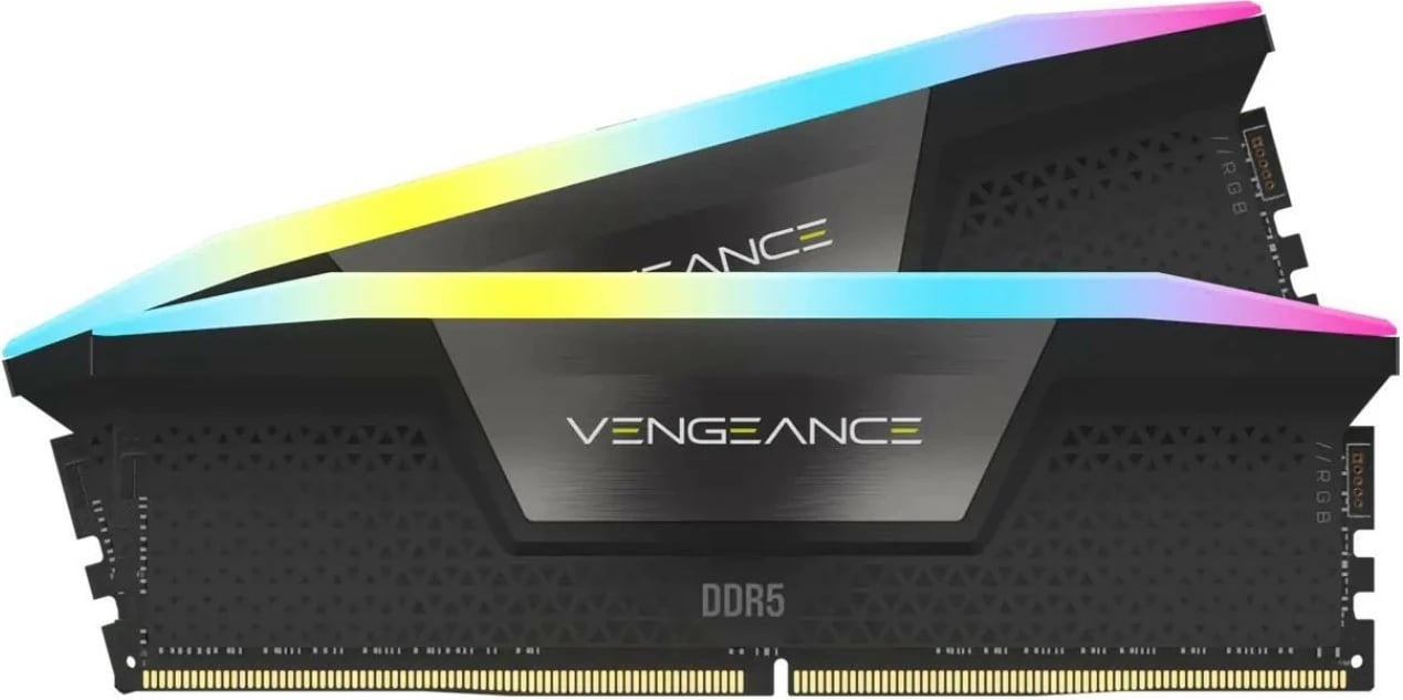 RAM Memorje Corsair Vengeance RGB DDR5, 32GB (2x16GB), 7200MHz, CL34, Set RAM Memorje Corsair Vengeance RGB DDR5, 32GB (2x16GB), 7200MHz, CL34, Set