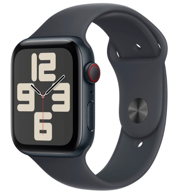 Apple Watch SE2 v3 GPS 40mm Midnight Alu Case with Midnight Sport Band - M/L