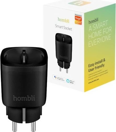 Smart socket Hombli, EU, Wi-Fi, zi