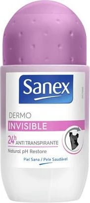 Dezodorant roll-on unisex Sanex Dermo Invisible 50ml
