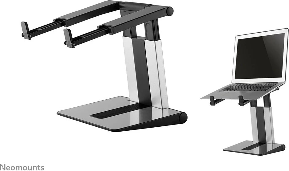 Mbajtës laptopi Neomounts Newstar NSLS200, plastikë, i palosshëm, 10-17 inç, argjend