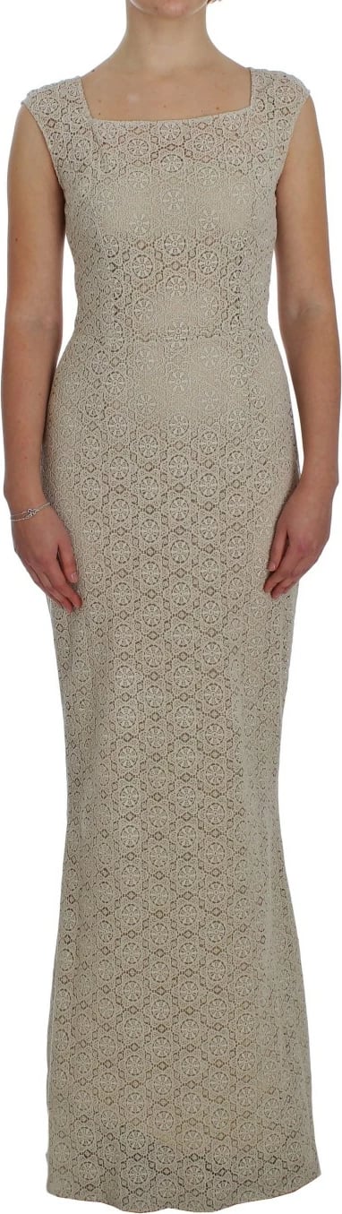 Fustan solemn për femra Dolce & Gabbana, bezhë