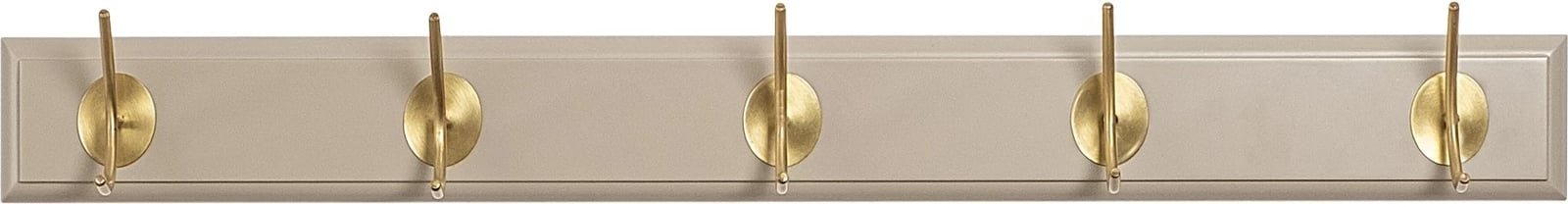 Varëse muri prej druri, ngjyrë e bardhë dhe ari, Skye Decor, ASK-009, 65x7x8cm