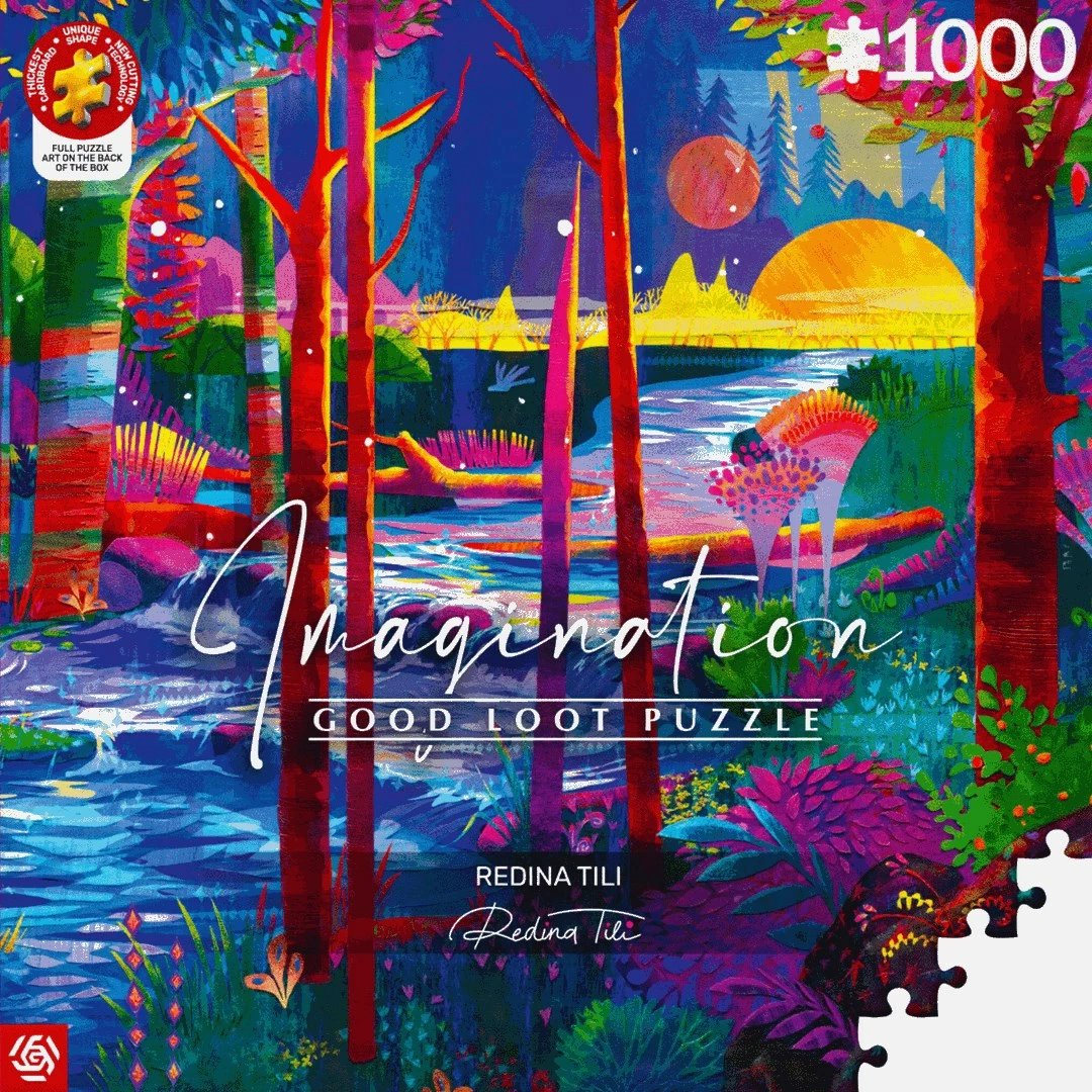 Puzzle Cenega Publishing Good Loot Imagination Redina Tili, 1000 pjesë