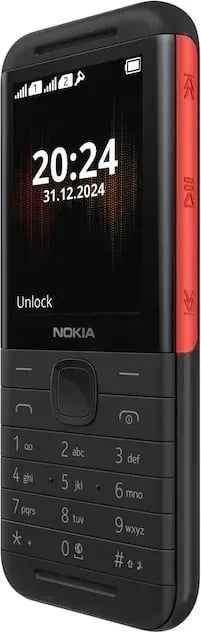 Celular Nokia 5310 TA-1603, Dual SIM, 16MB, e kuqe e zezë