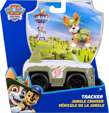 Paw Patrol Tracker&apos;s Jungle Cruiser Vehicle and Figure