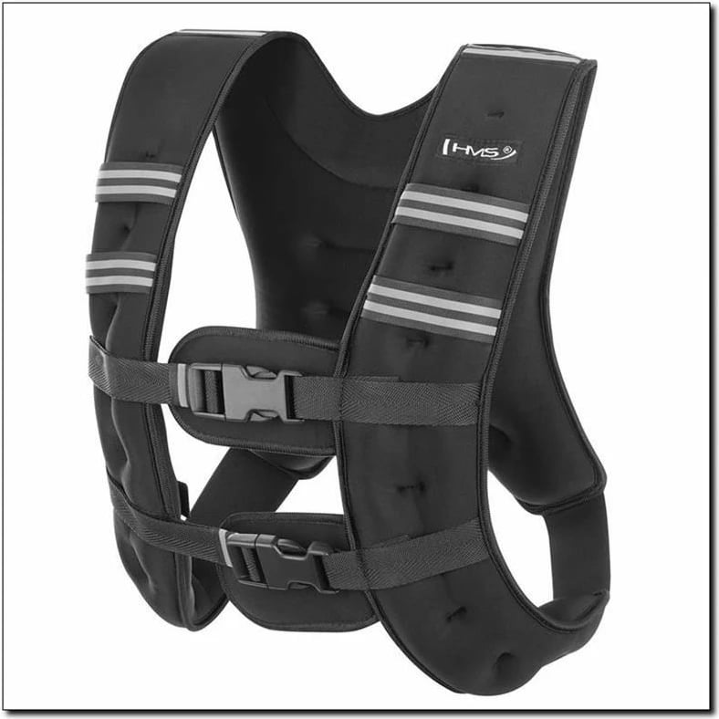 Jelek me peshë HMS, uniseks, i zi