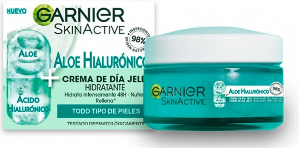 Krem dite Garnier Skinactive Aloe Hialurónico unisex 50ml