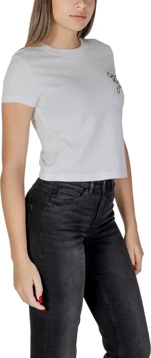 Maicë femra Calvin Klein Jeans, të bardhë