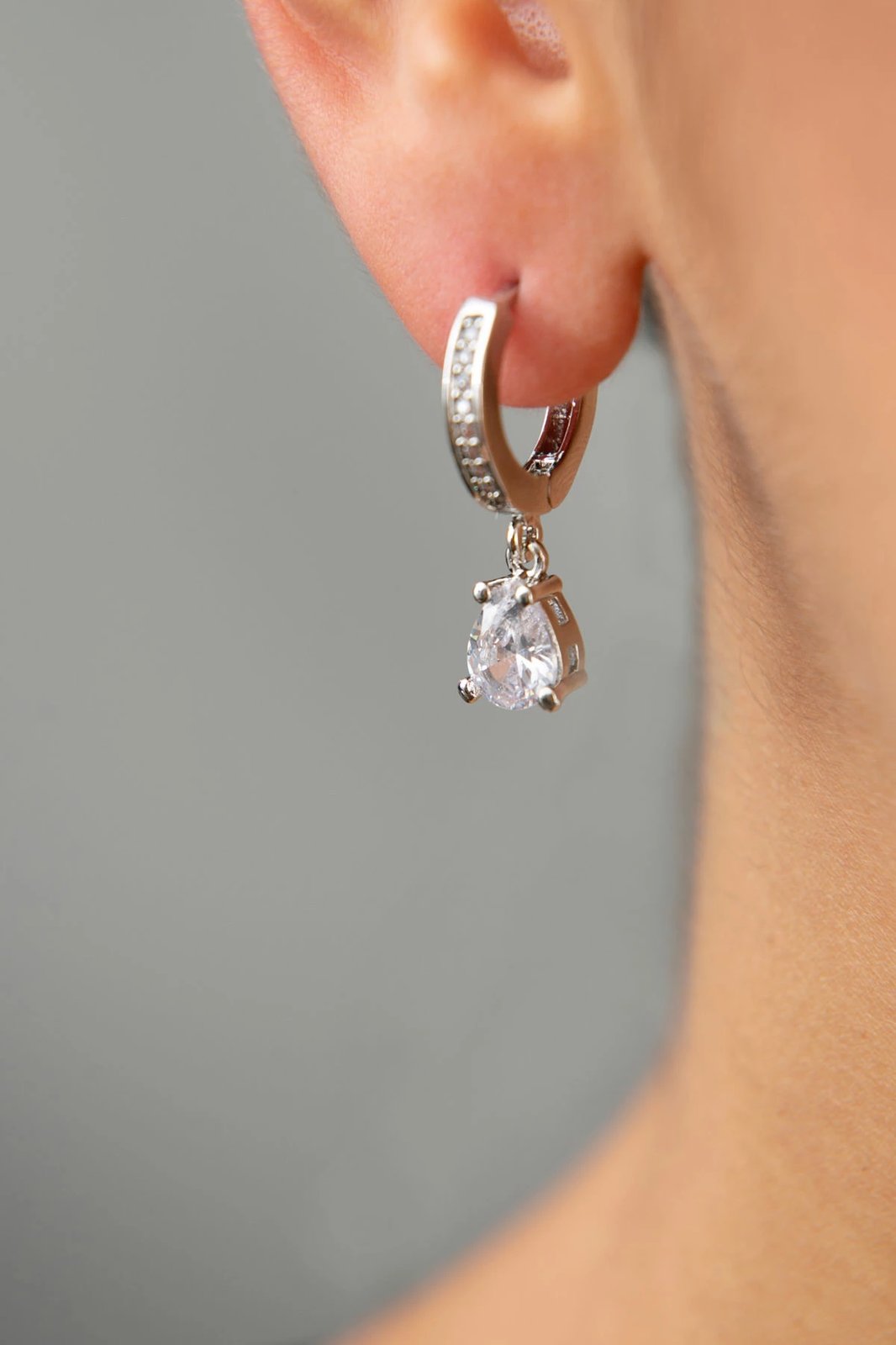 Vathë metalik Elika, ngjyrë argjendi, CKP9362