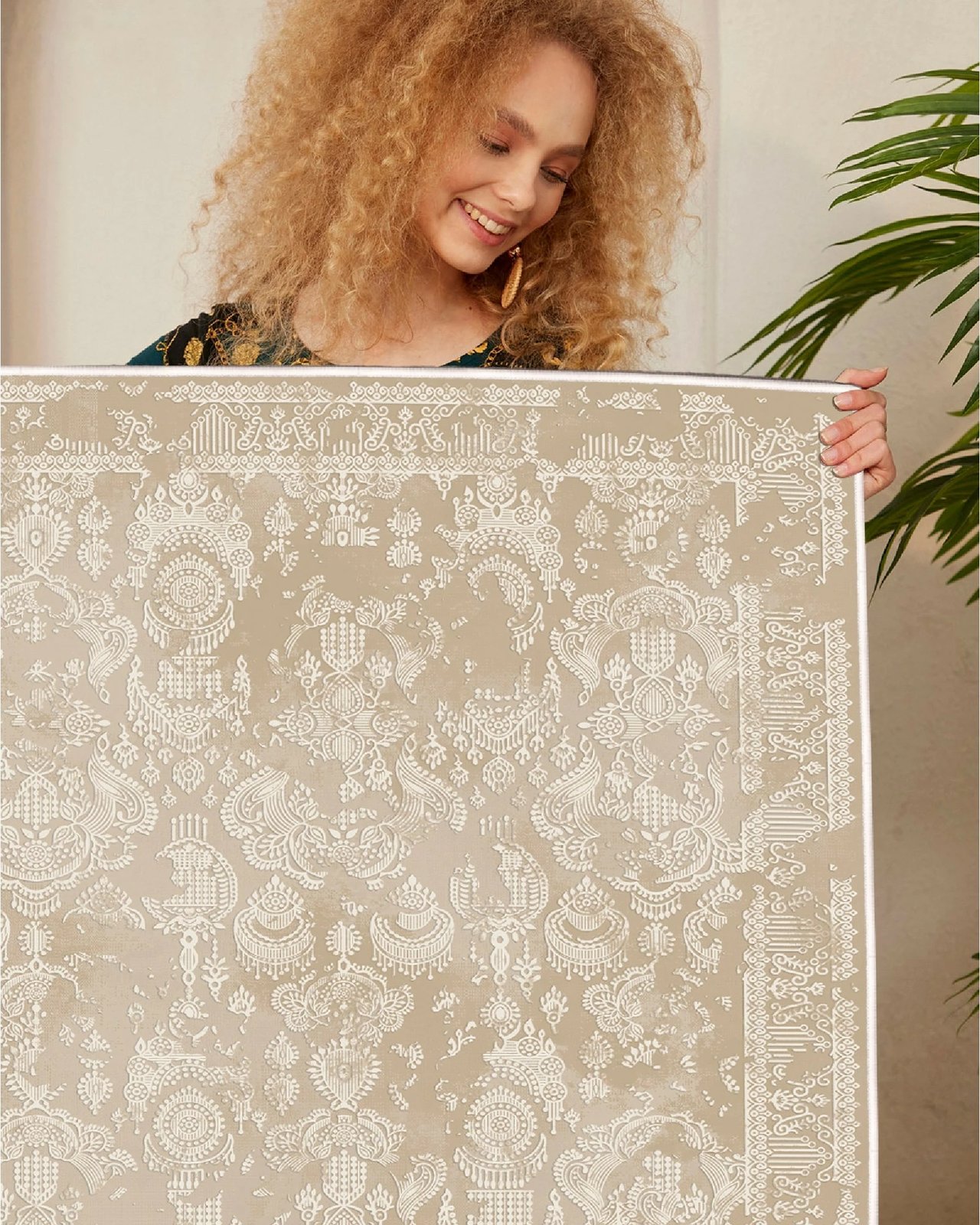 Qilim (80 x 150) Conceptum Hypnose, Eexfab797, bezhë Qilim (80 x 150) Conceptum Hypnose, Eexfab797, bezhë