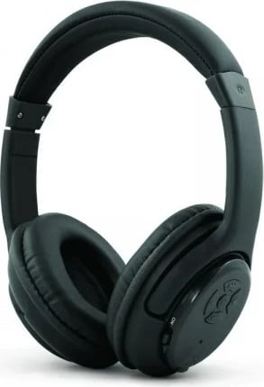 Kufje wireless Esperanza Libero EH163K, head-band, Bluetooth, 10 orë, e zezë