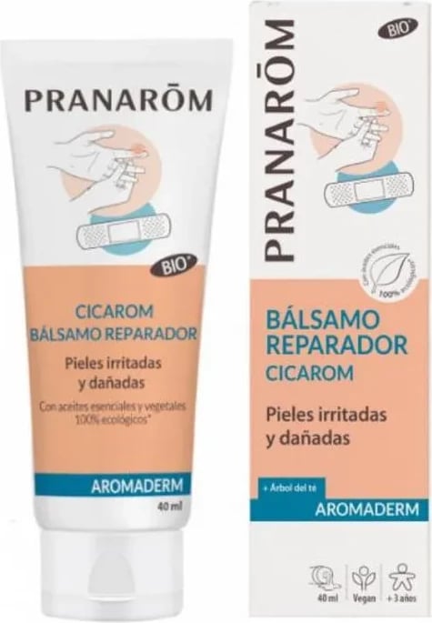 Balsam riparues uniseks Pranarôm Aromaderm Cicarom 40ml Balsam riparues uniseks Pranarôm Aromaderm Cicarom 40ml