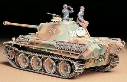 Model plastik tank Tamiya Panther Type G Late Version, 1:35