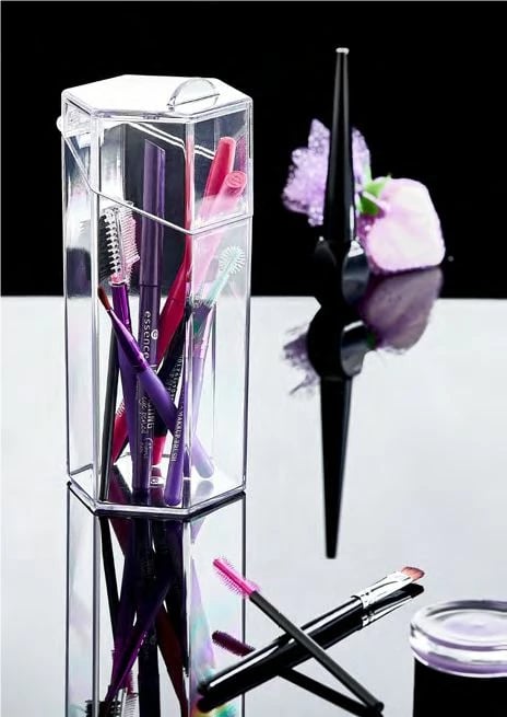Organizues për make-up, akrilik transparent, Evila Originals, FT - 081