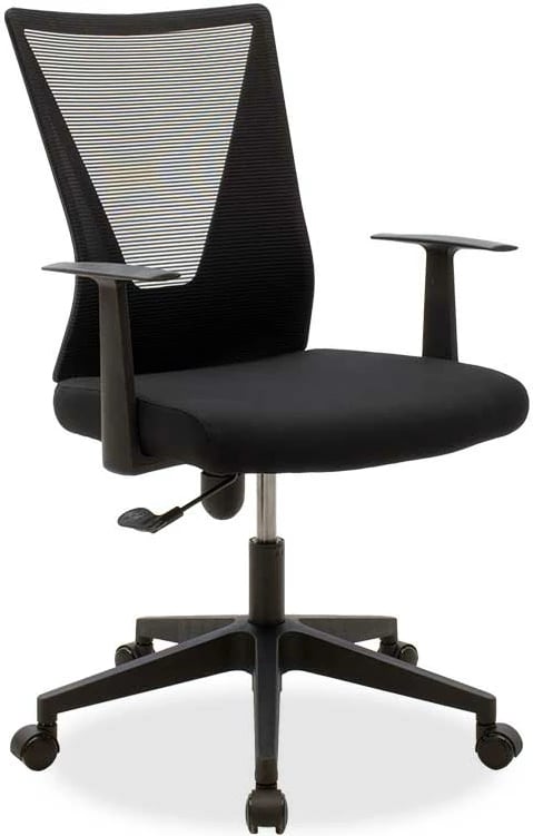 Karrige menaxheri për zyre Ghost, rrjetë e zezë,