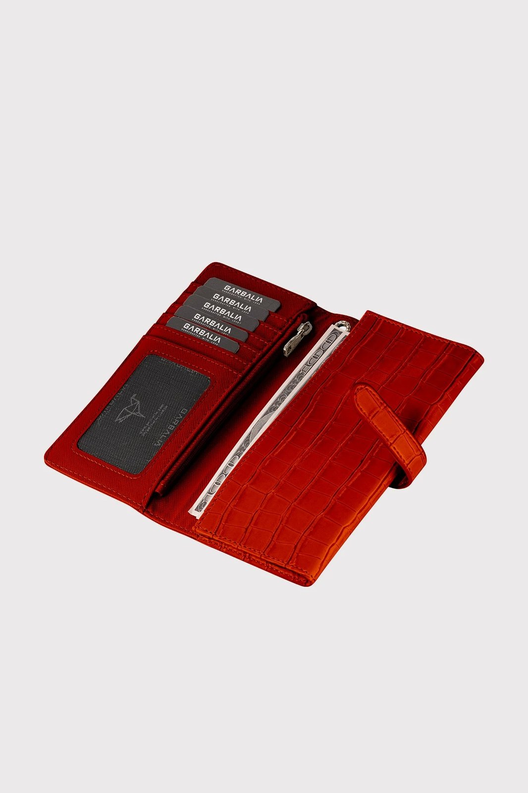 Portofol për gra Zoozie Bags, Astana - Croco Tan