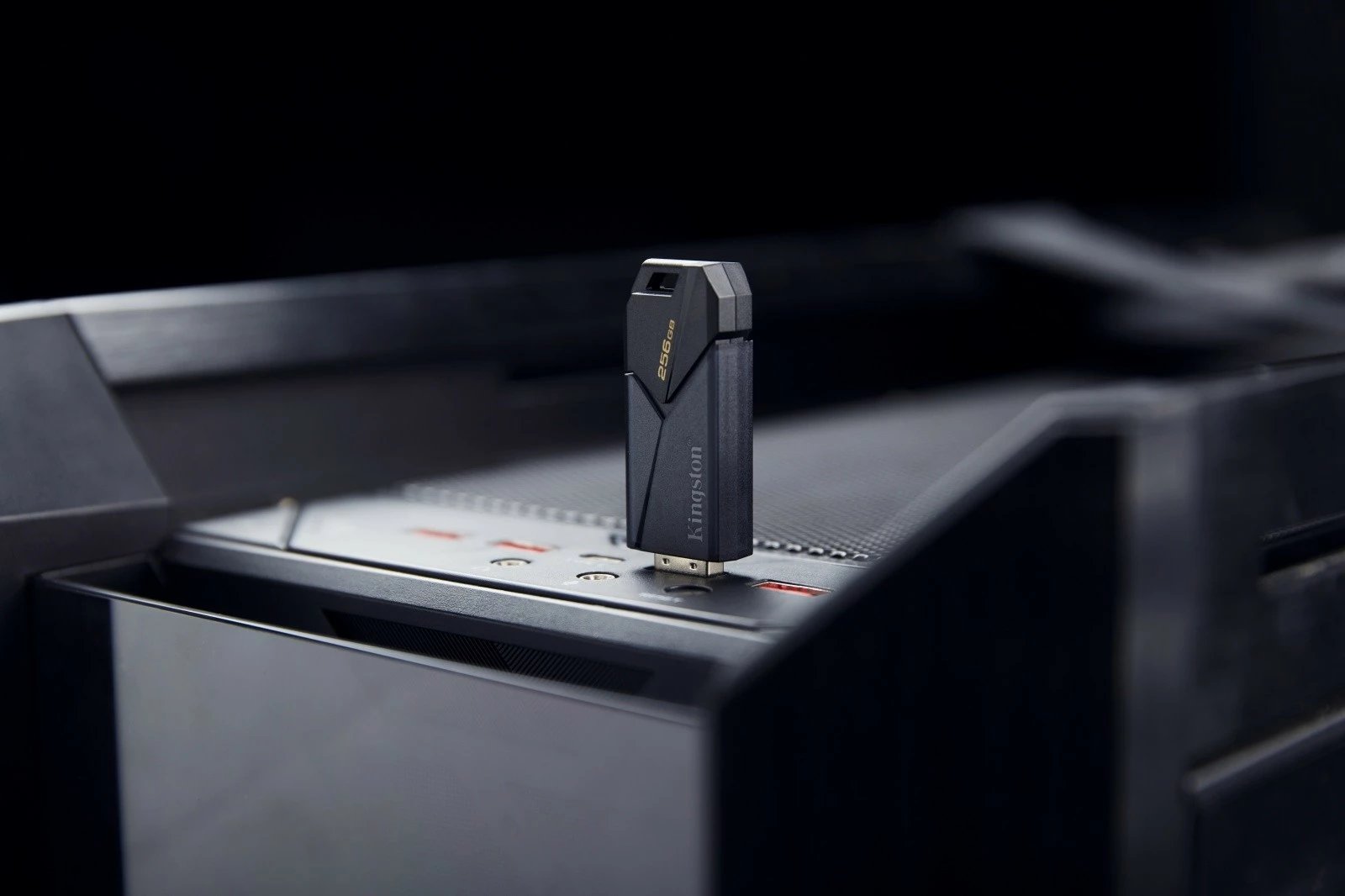 Pendrive Kingston DataTraveler Exodia Onyx 256GB, USB 3.2, e zezë