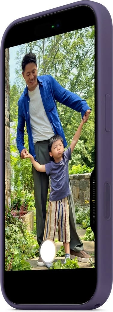 Mbështjellës silikon Apple për iPhone 17 me MagSafe, Milky Violet