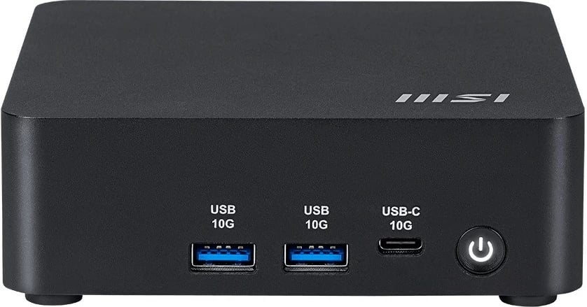 Kasë MSI Cubi NUC AI 1UMG-06SEU, Intel Core Ultra 7 155H, 16GB RAM, 1TB SSD, Intel Arc, Windows 11 Pro, e zezë