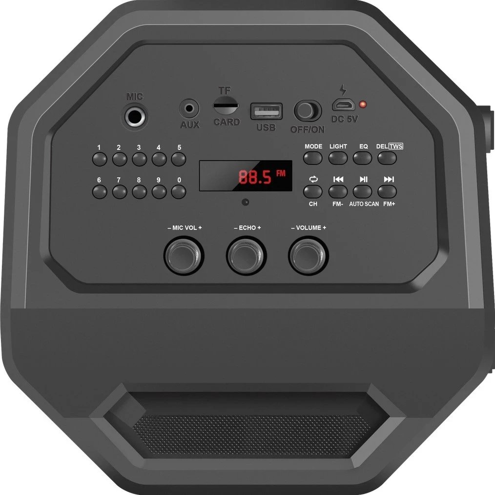 Altoparlant portativ Defender Rage, Stereo, 50 W, i zi