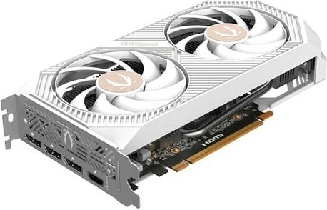 Kartë grafike Zotac GAMING GeForce RTX 5060 Twin Edge OC, 8 GB GDDR7, Bardhë