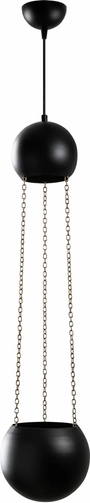 Llambë tavani Opviq, e zezë, 15421