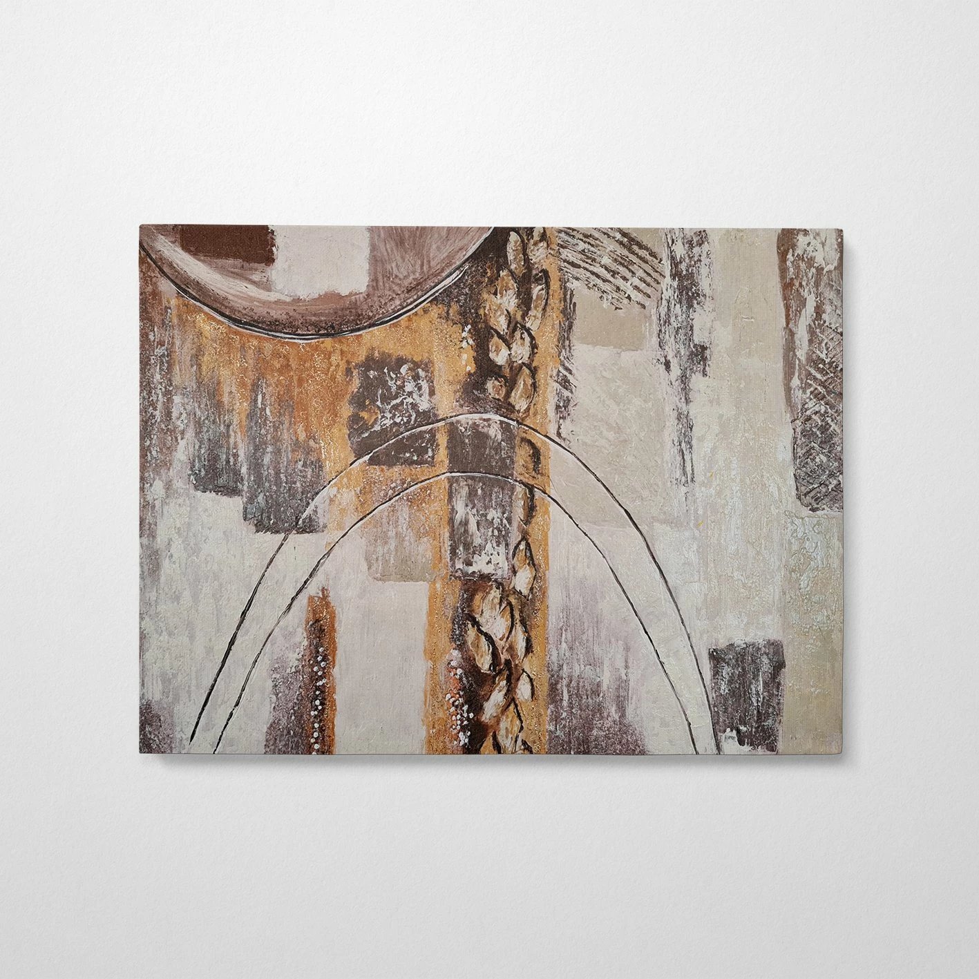 Pikturë dekorative me vaj, shumëngjyrëshe, Wallity, OPG8597389, 100x140cm