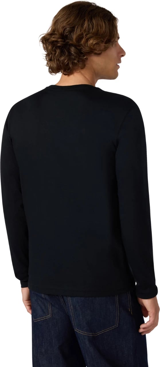 Maicë me mëngë të gjata Champion për meshkuj, e zezë