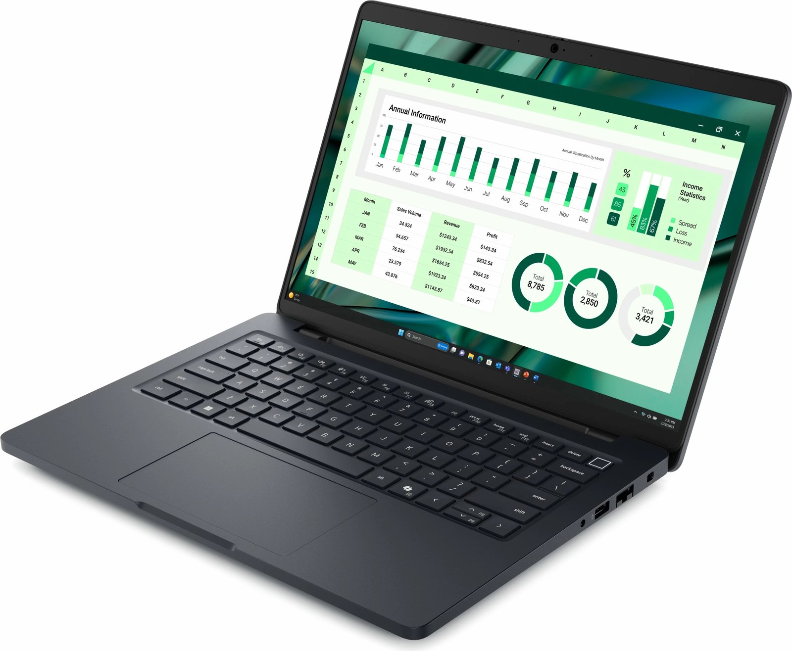 Laptop Dell Pro Max 14 MC14250, U7-265H, 16GB, 512GB SSD, 14" FHD+, Windows 11 Pro, e zezë