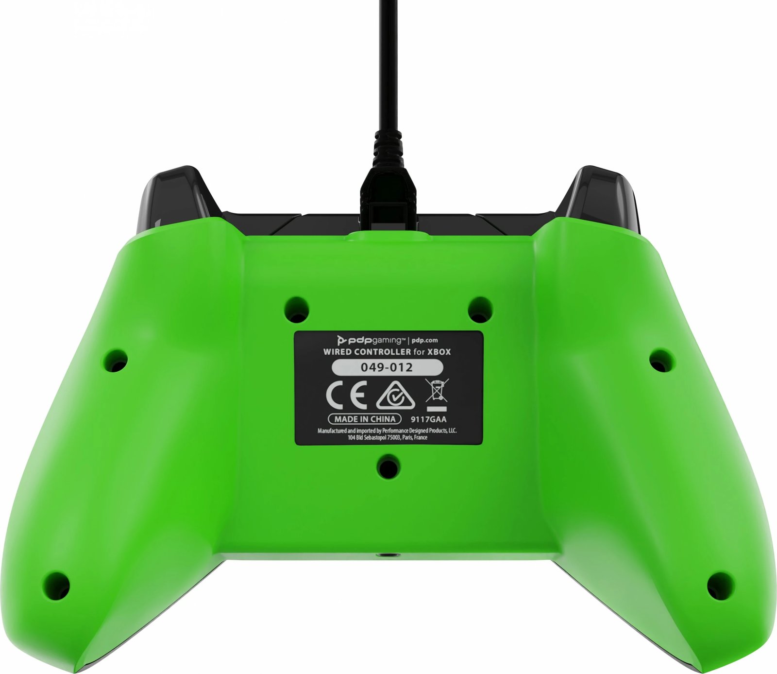 Gamepad PDP Neon Carbon, Xbox, Windows 10/11, Wired, USB, Karbon, Gjelbër Gamepad PDP Neon Carbon, Xbox, Windows 10/11, Wired, USB, Karbon, Gjelbër