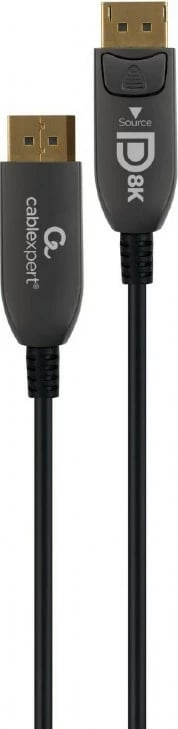 Kabllo DisplayPort Gembird CC-DP8K-AOC-30M, 30m, 8K, e zezë