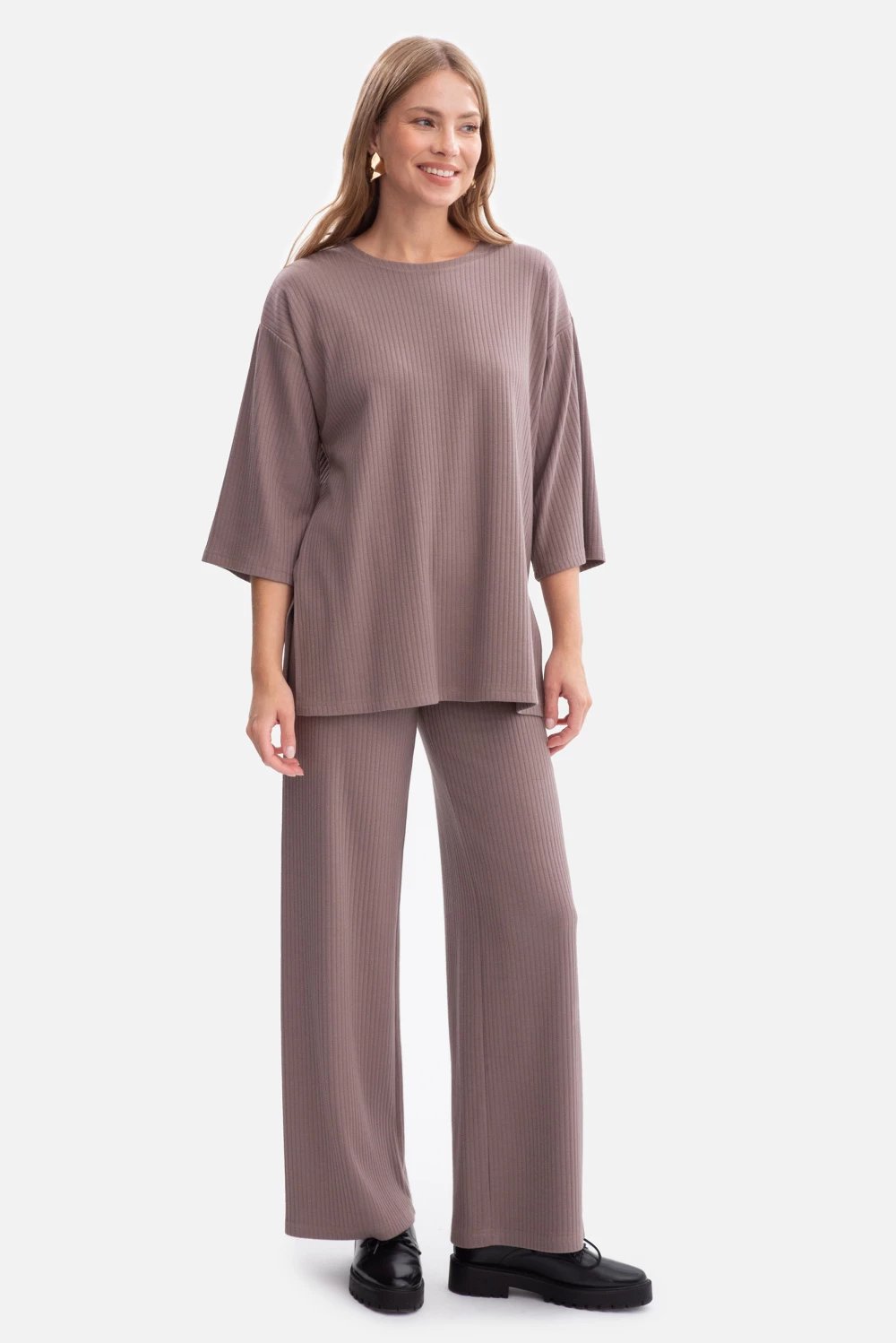 Pantallona femra BeWear 218662, kafe