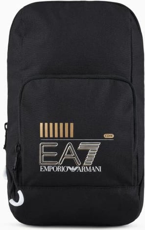 Çantë krahu për meshkuj Emporio Armani, e zezë