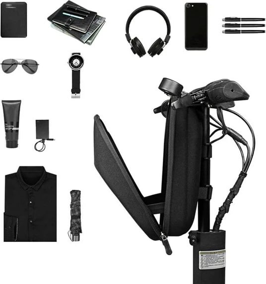 Çantë timoni për trotinet Wozinsky WSB1BK, 4L, e zezë