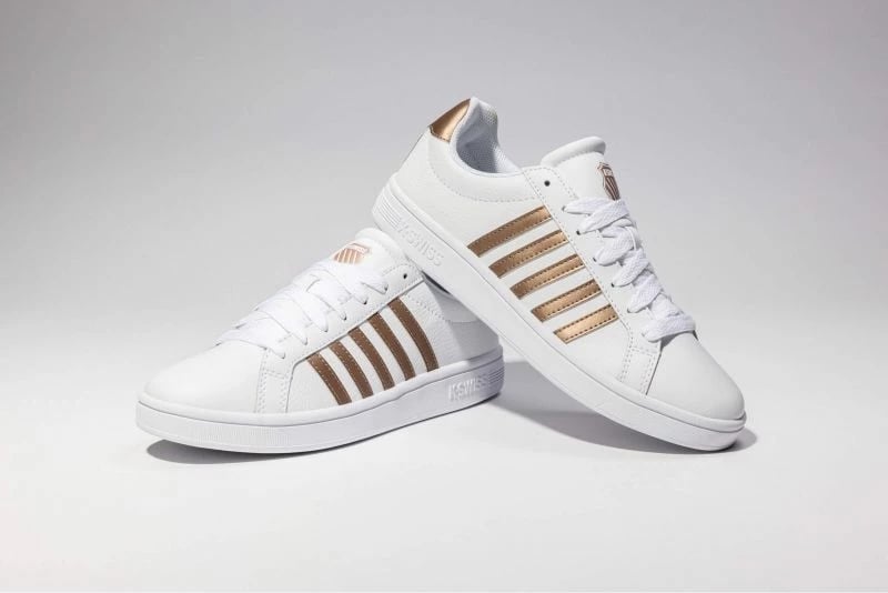 Këpucë femra K-Swiss, të bardha