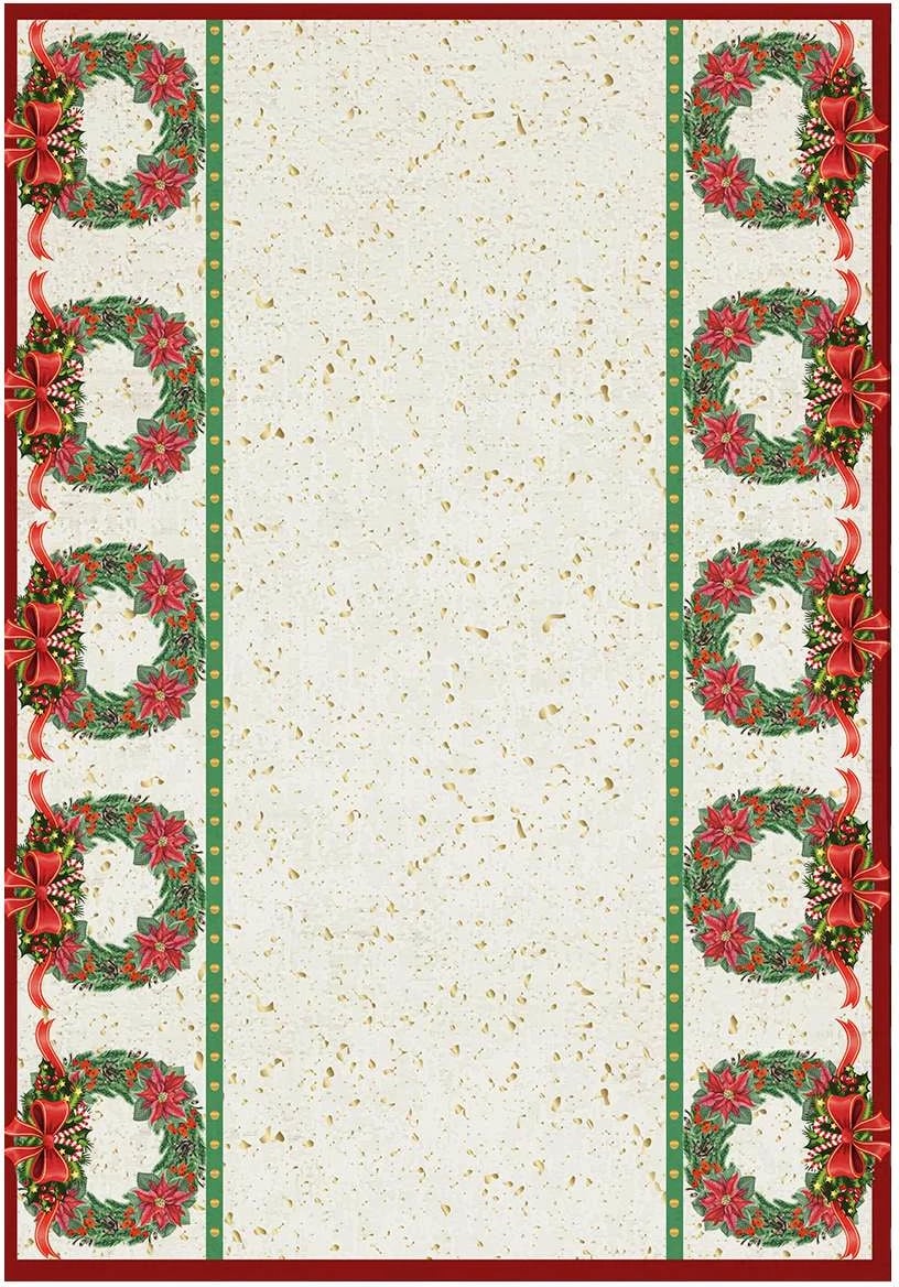 Mbulesë tavoline Hermia Concept, shumëngjyrëshe, HM-Tblnwy26-12, 140x140 cm