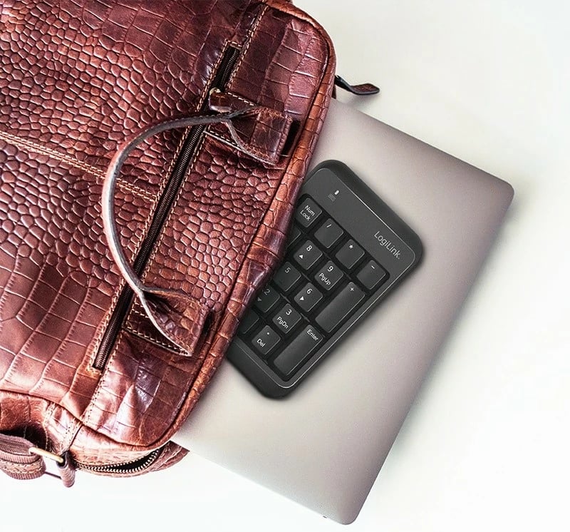 Tastierë numerike Bluetooth LogiLink ID0201, e zezë