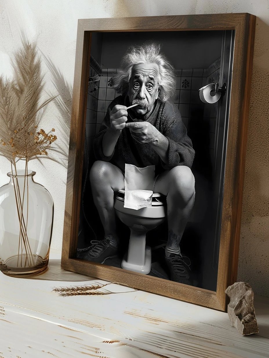 Pikturë dekorative me kornizë MDF, shumëngjyrëshe, Wallity, GE178-L